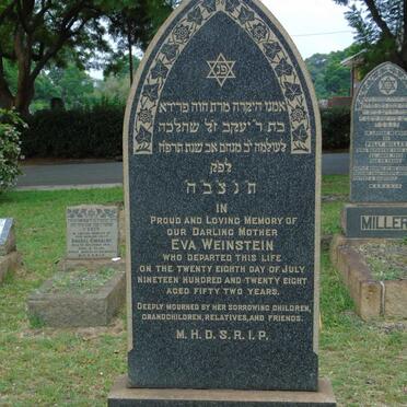 WEINSTEIN Eva -1928