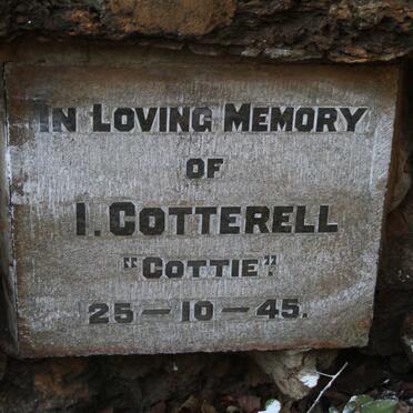 COTTERELL I -1945