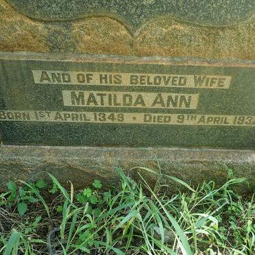 CREUX Ernest 1845-1929 & Matilda Ann 1849-1932 _2