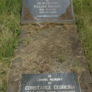 HAWKINS William -1941 :: ALLARD Constance Georgina nee HAWKINS 1888-1980