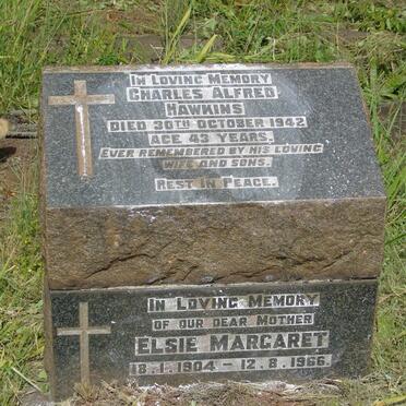 HAWKINS Charles Alfred -1942 & Elsie Margaret 1904-1966