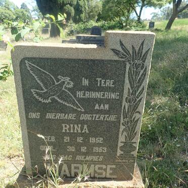 HARMSE Rina 1952-1953