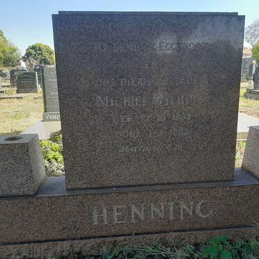 HENNING Michiel Wilhelm 1894-1962