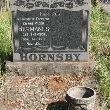 HORNSBY Hermanus 1906-1962