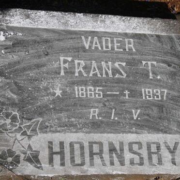 HORNSBY Frans T. 1865-1937