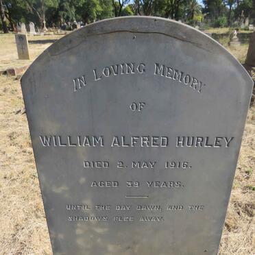 HURLEY William Alfred -1916