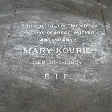 KOURIE Anthony 1910-1954 &amp; Mary -1969 _2