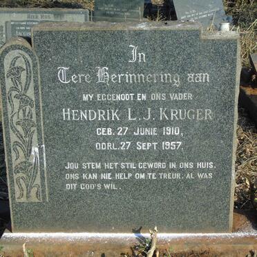 KRUGER Hendrik L.J. 1910-1957