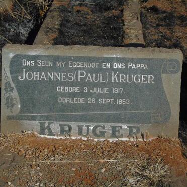 KRUGER Johannes 1917-1953