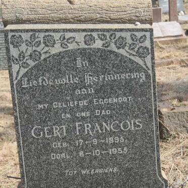 KRUGER Gert Francois 1895-1955