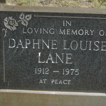LANE Daphne Louise 1912-1975