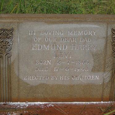 LEVI Edmund Harry 1866-1943