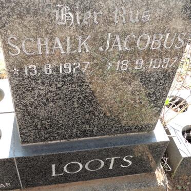 LOOTS Schalk Jacobus 1927-1997