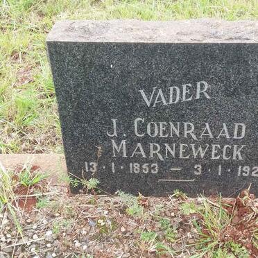 MARNEWECK J. Coenraad 1853-1923