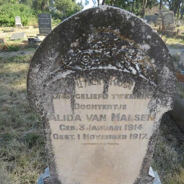 MALSEN Alida, van 1914-1917