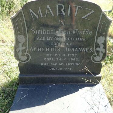 MARITZ Albertus Johannes 1933-1962