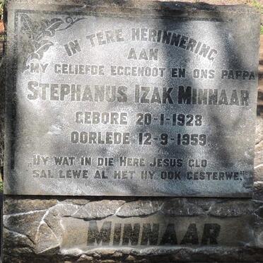 MINNAAR Stephanus Izak 1928-1959