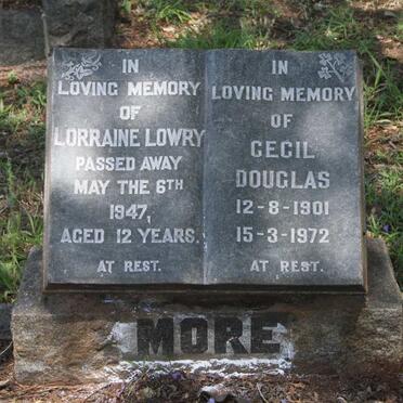 MORE Cecil Douglas 1901-1972 :: MORE Lorraine Lowry -1947
