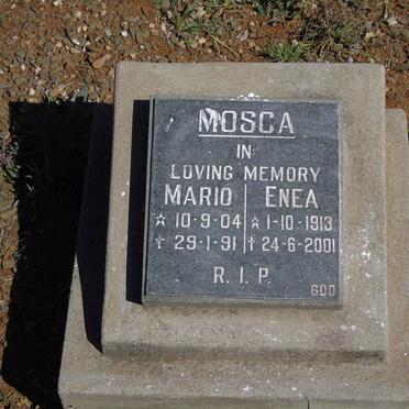 MOSCA Mario 1904-1991 &amp; Enea 1913-2001