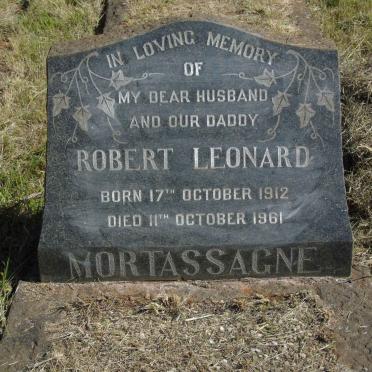 MORTASSAGNE Robert Leonard 1912-1961