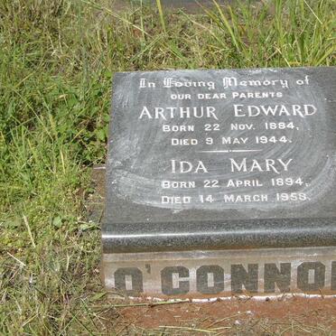 O'CONNOR Arthur Edward 1884-1944 & Ida Mary 1894-1958