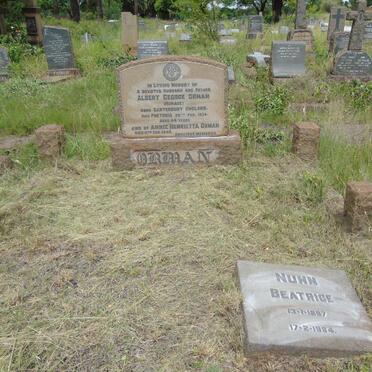 ORMAN Albert George -1934 & Annie Henrietta -1945 :: NUNN Beatrice 1897-1984_1