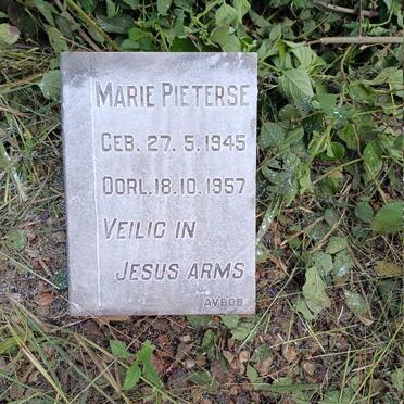 PIETERSE Marie 1945-1957