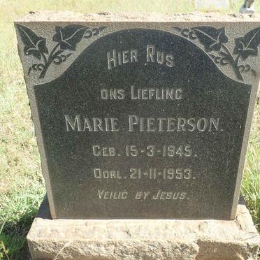 PIETERSON Marie 1945-1953