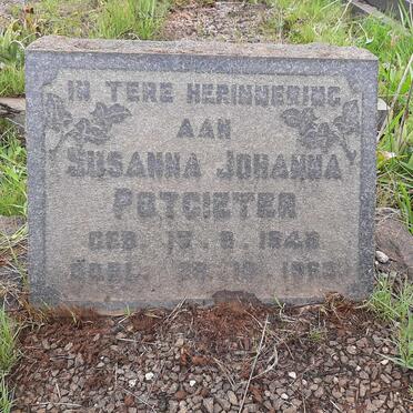 POTGIETER Susanna Johanna 194?-1963
