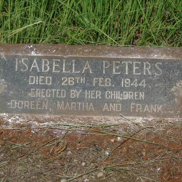 PETERS Isabella -1944