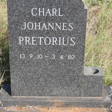 PRETORIUS Charl Johannes 1910-1980