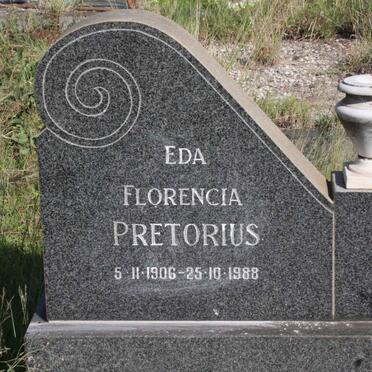 PRETORIUS Eda Florencia 1906-1988