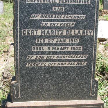 REY Gert Maritz, de la 1913-1943