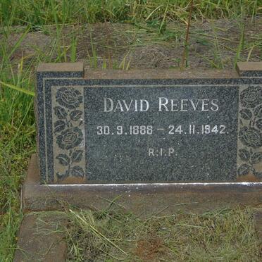 REEVES David 1888-1942