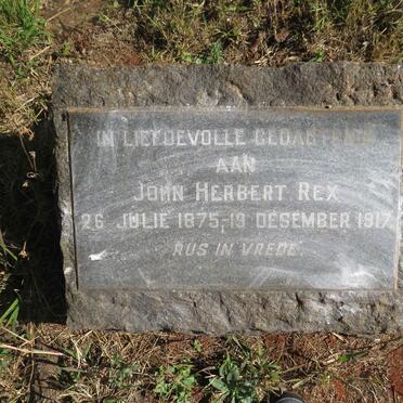 REX John Herbert 1875-1917