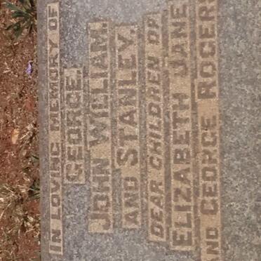 ROGERS George :: ROGERS John William :: ROGERS Stanley