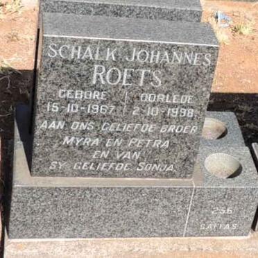 ROETS Schalk Johannes 1967-1998
