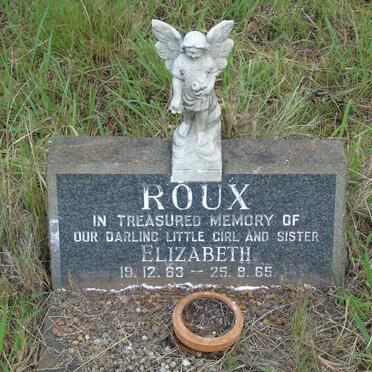 ROUX Elizabeth 1963-1965