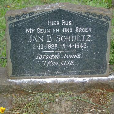 SCHULTZ Jan B. 1922-1942