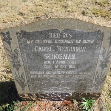 SCHOEMAN Carel Benjamin 1887-1918