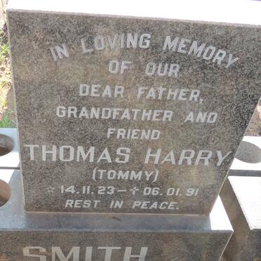 SMITH Thomas Harry 1923-1991