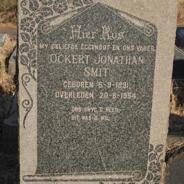 SMIT Ockert Jonathan 1891-1954