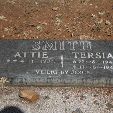 SMITH Attie 1937-  :: SMITH Tersia 1943-1943