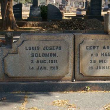 SOLOMON :: HEEVER, van :: STEER