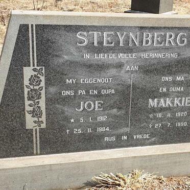 STEYNBERG Joe 1912-1984 & Makkie 1920-1990