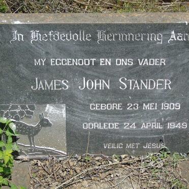STANDER James John 1909-1949