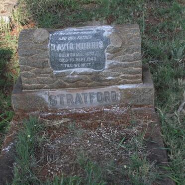 STRATFORD David Morris 1893-1943 & Janet Blanche 1899-1967