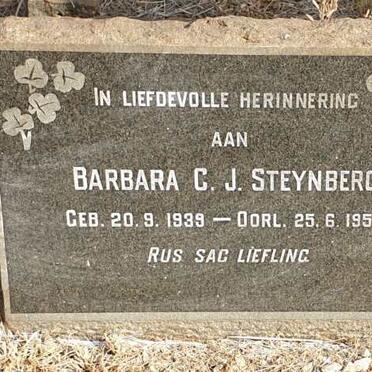 STEYNBERG Barbara C.J. 1939-1956