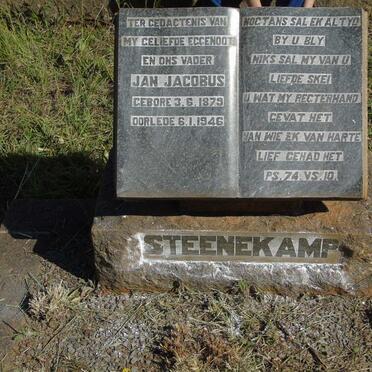 STEENEKAMP Jan Jacobus 1879-1946
