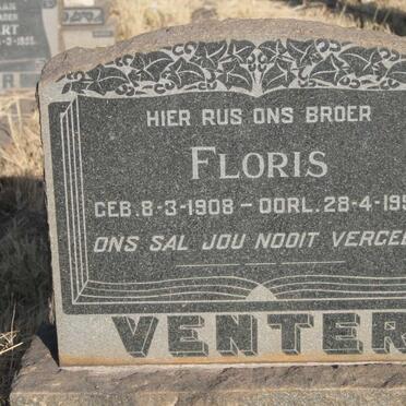 VENTER Floris 1908-1955